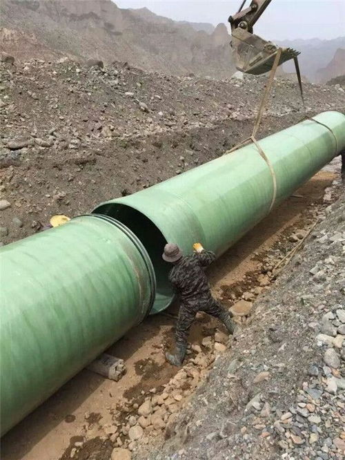 玻璃钢夹砂管道生产工厂化工通风管道玻璃钢工艺夹沙管道