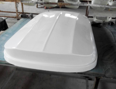 汽车车顶行李箱玻璃钢外壳制作过程
